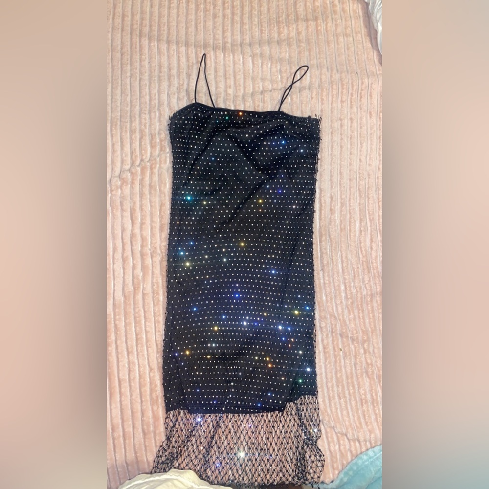 Akira Black Party Dress